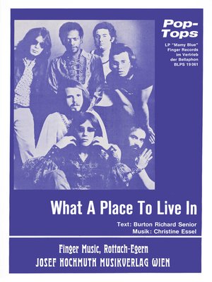 cover image of What a Place to Live in